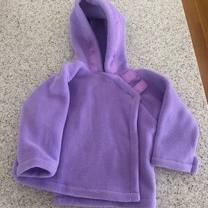 Widgeon Purple Kids Hooded fleece Jacket